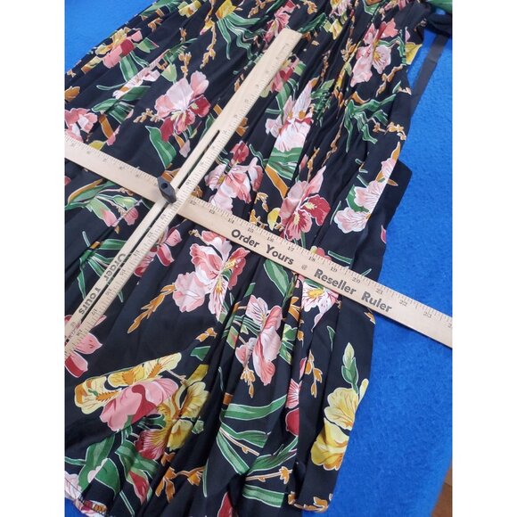 Pretty Little Thing floral pleated midi Dress Hotsell Size 8  NEW - Picture 8 of 16